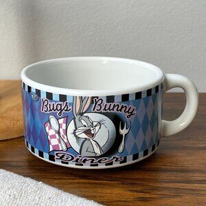The Bugs Bunny Diner Soup Mug 1998 Warner Bros.